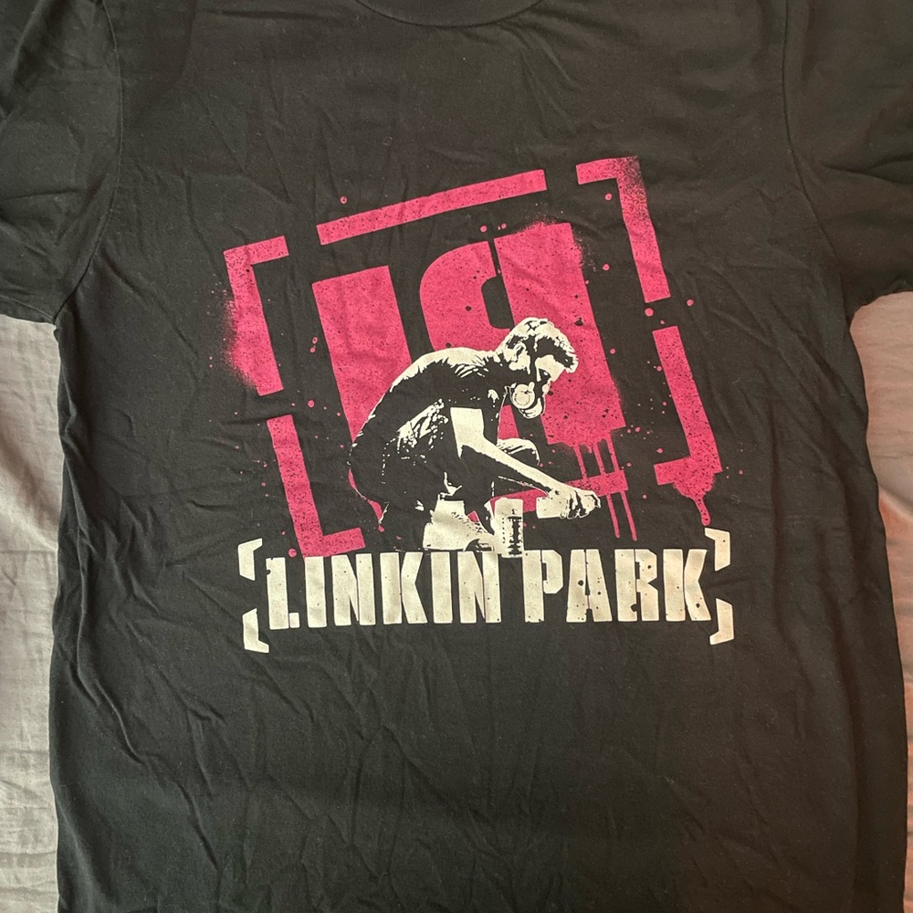 Linkin Park Band Tee- Black Graphic T-Shirt